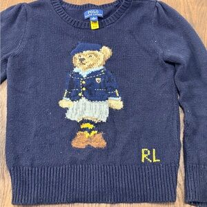Polo by Ralph Lauren Dark Blue Knit Sweater